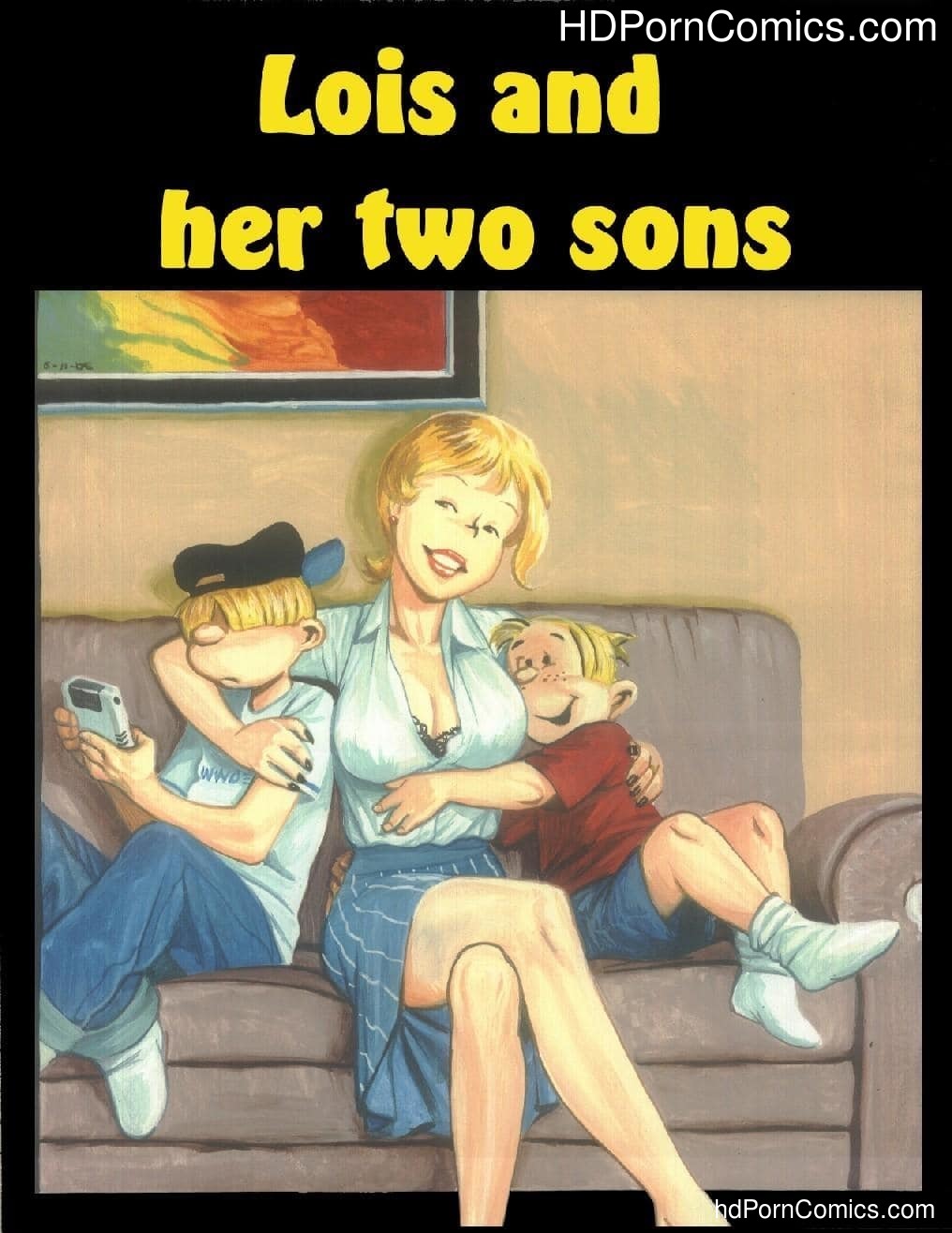 PBX – Lois and Her Two Sons1 free sex comic